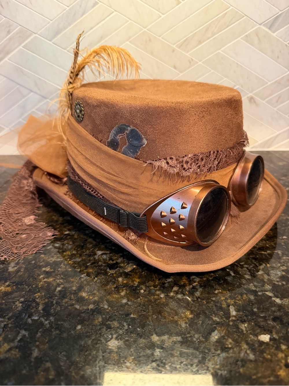 Steampunk Festival Costume Hat Women’s One Size